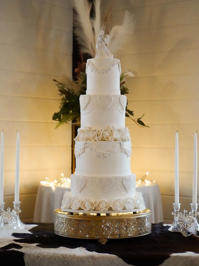 عکس کیک عروس و داماد