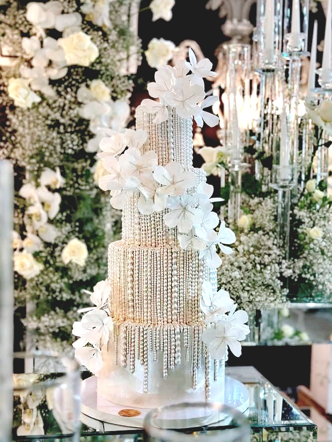 عکس کیک عروس و داماد