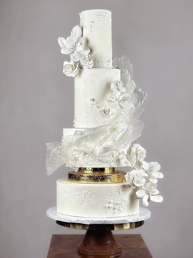 عکس کیک عروس و داماد