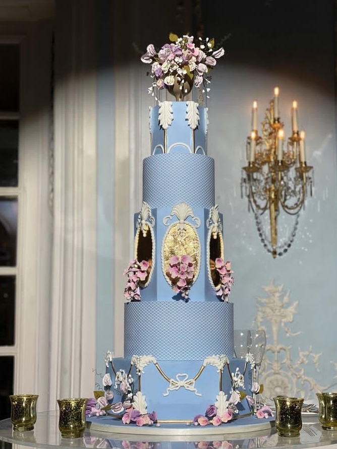 عکس کیک عروس و داماد